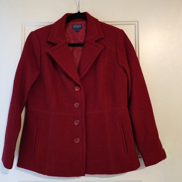 Pendleton Women's Boiled Wool Peacoat sz small - Picture 3 of 7